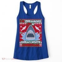 I'm Dreaming Of A Great White Christmas Women's Tank Top thumb 0