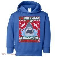 I'm Dreaming Of A Great White Christmas Toddler Hoodie thumb 0