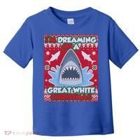 I'm Dreaming Of A Great White Christmas Toddler T-Shirt thumb 0
