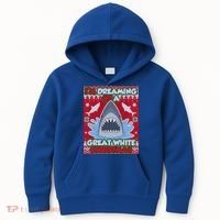 I'm Dreaming Of A Great White Christmas Kids Hoodie thumb 0