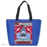 I'm Dreaming Of A Great White Christmas Tote Bag thumb 0