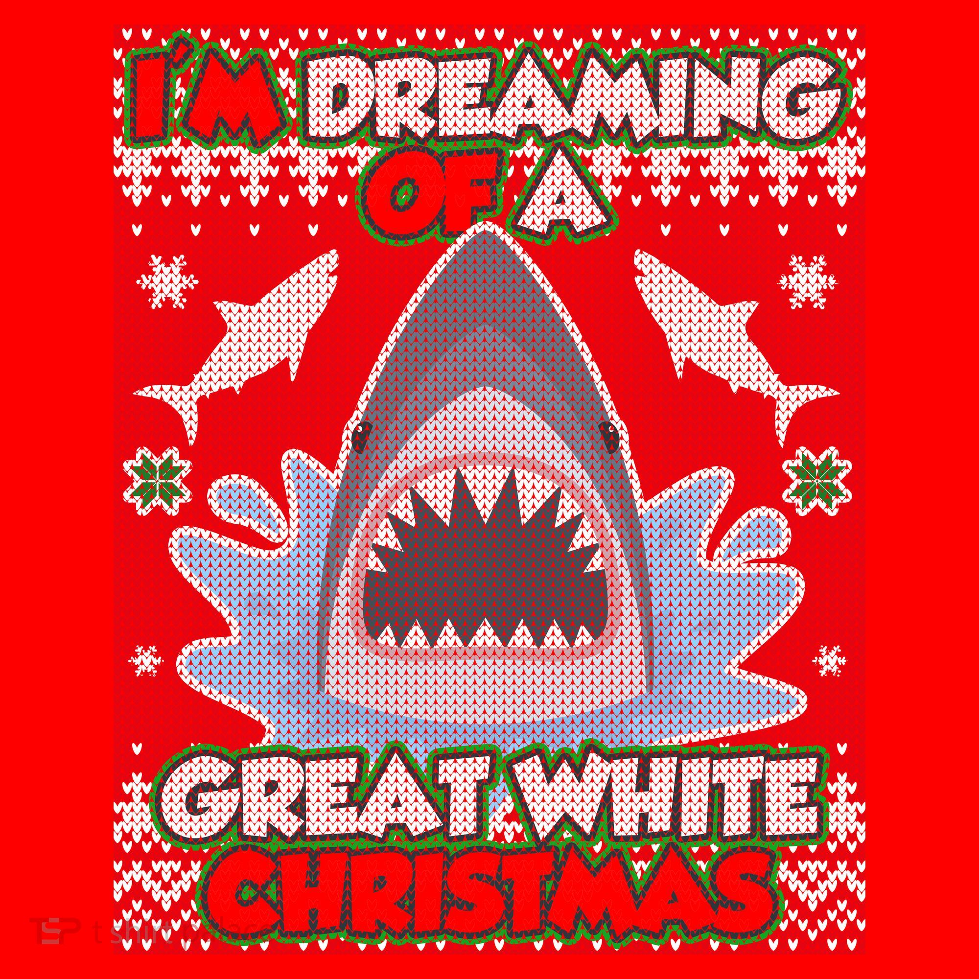 I'm Dreaming Of A Great White Christmas Santa Hat