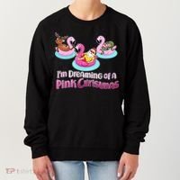 I'm Dreaming of a Pink Christmas Women's Sweatshirt thumb 0