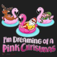 I'm Dreaming of a Pink Christmas Women's Sweatshirt thumb 2