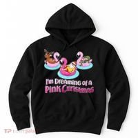 I'm Dreaming of a Pink Christmas Hoodie thumb 0