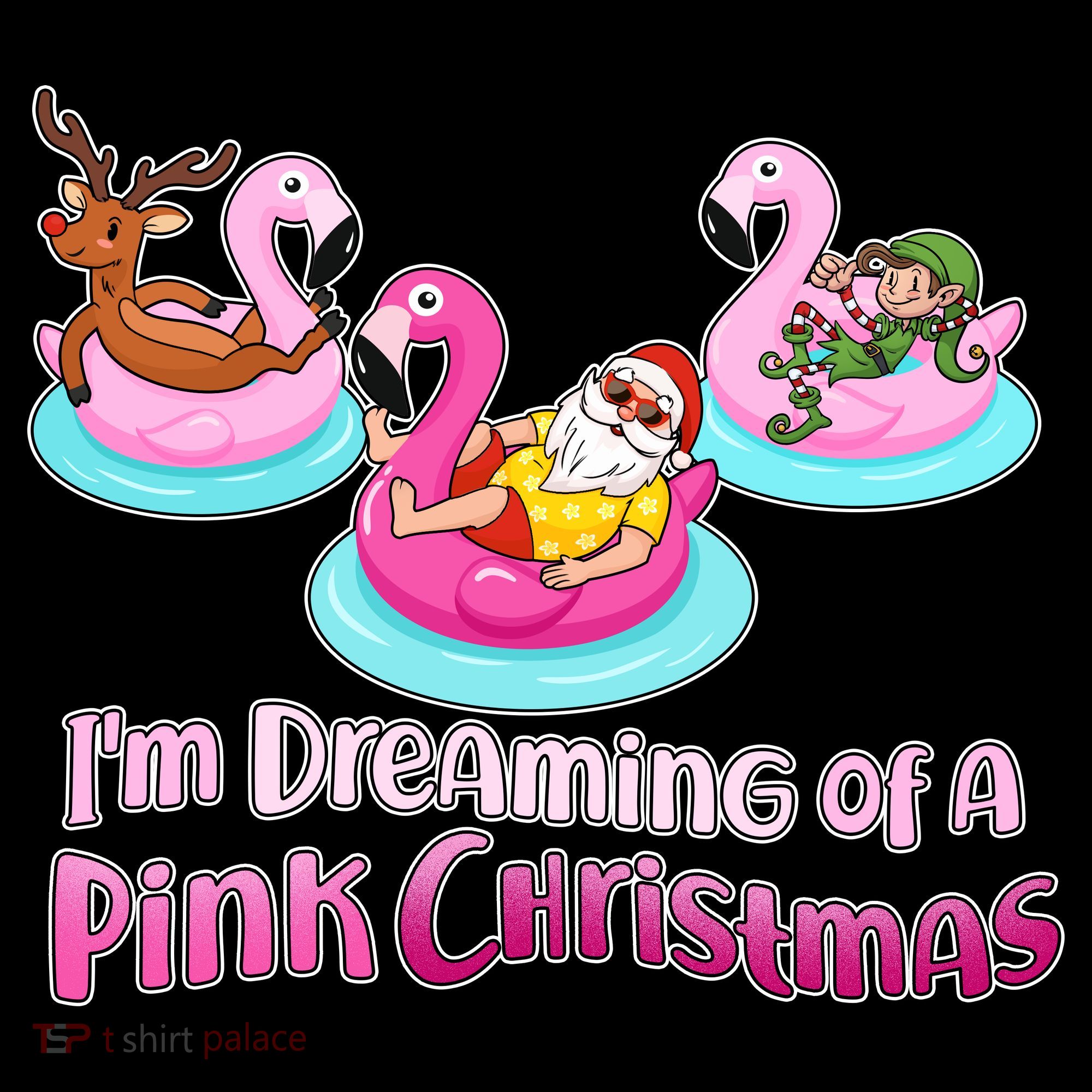 I'm Dreaming of a Pink Christmas Pajama Set