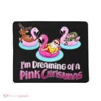 I'm Dreaming of a Pink Christmas Mousepad thumb 0