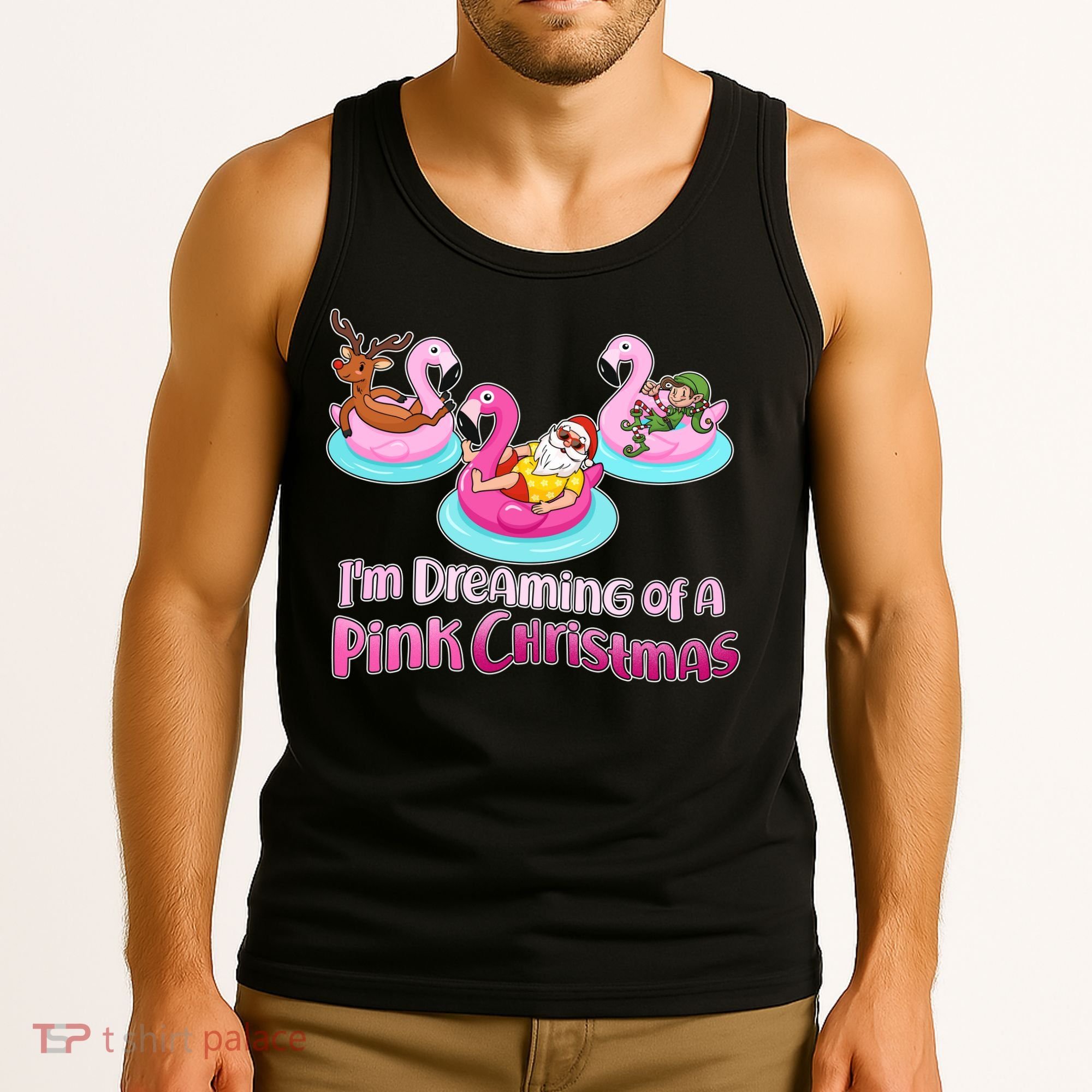 I'm Dreaming of a Pink Christmas Tank Top