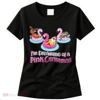 I'm Dreaming of a Pink Christmas Women's T-Shirt thumb 0