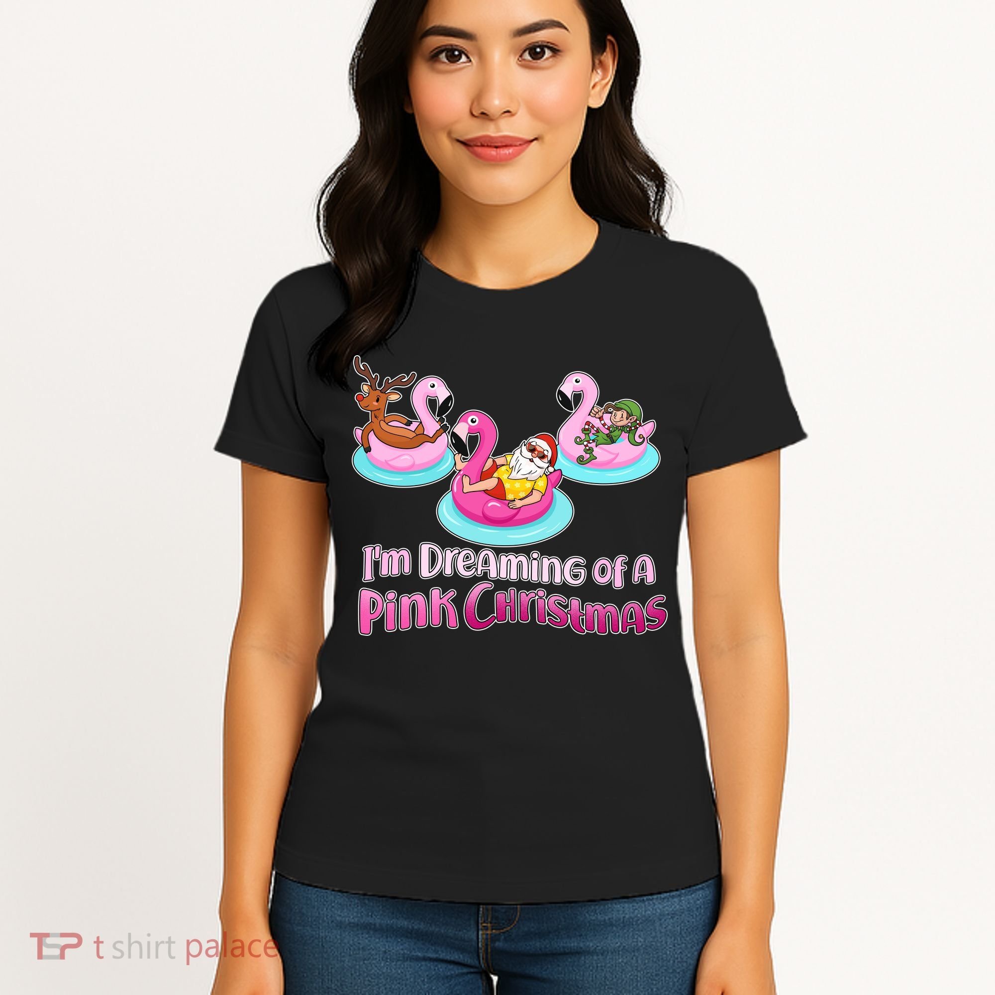 I'm Dreaming of a Pink Christmas Women's T-Shirt