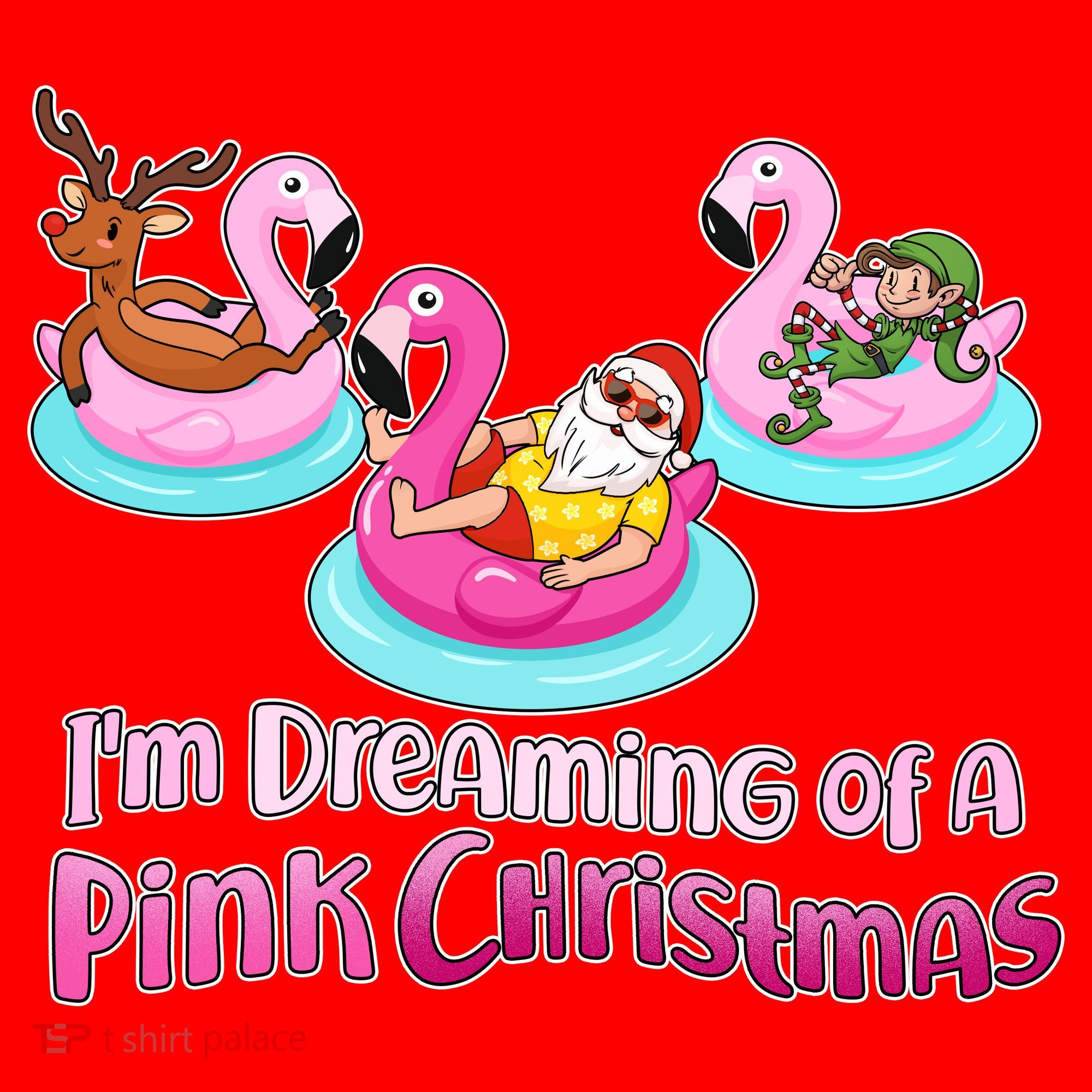 I'm Dreaming of a Pink Christmas Santa Hat