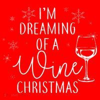 I'm Dreaming Of A Wine Christmas Long Sleeve Shirt thumb 2