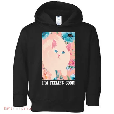 I'm Feel Good Cute Cat Toddler Hoodie