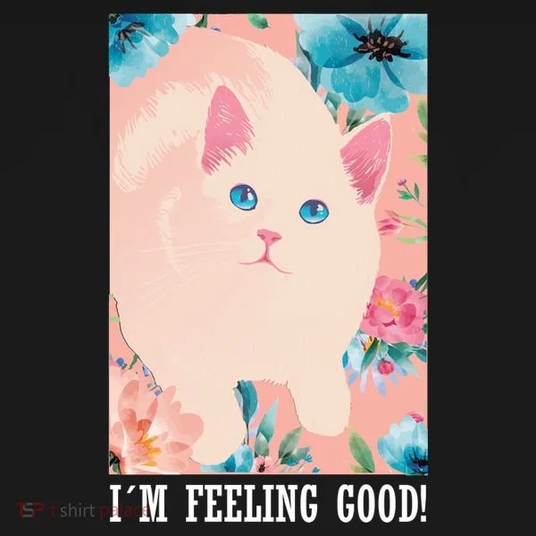 I'm Feel Good Cute Cat Toddler Hoodie