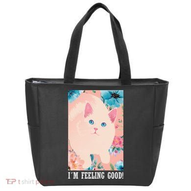 I'm Feel Good Cute Cat Tote Bag