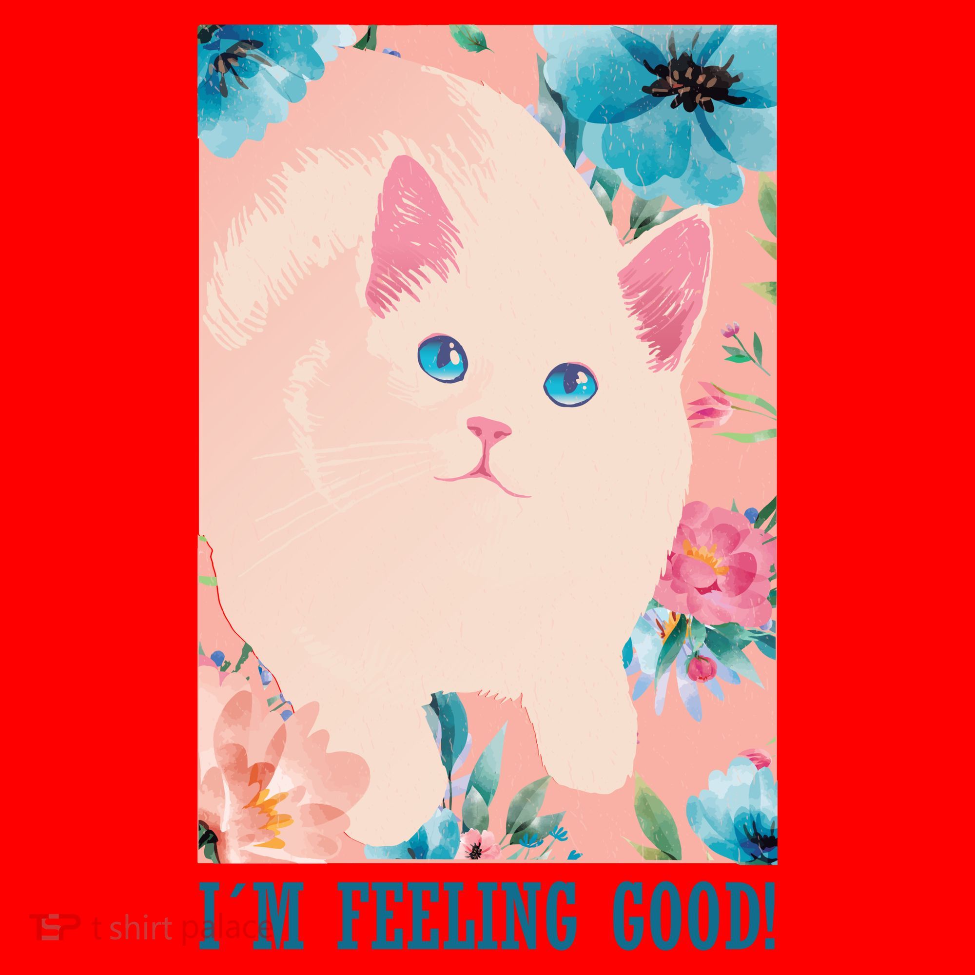 I'm Feel Good Cute Cat Santa Hat