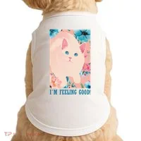 I'm Feel Good Cute Cat Doggie Tank thumb 0