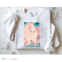 I'm Feel Good Cute Cat Sweatshirt thumb 2