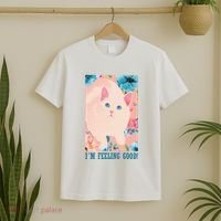 I'm Feel Good Cute Cat T-Shirt thumb 2