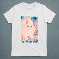 I'm Feel Good Cute Cat T-Shirt thumb 5