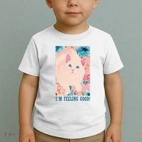 I'm Feel Good Cute Cat Toddler T-Shirt thumb 2