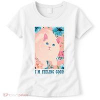 I'm Feel Good Cute Cat Women's T-Shirt thumb 0