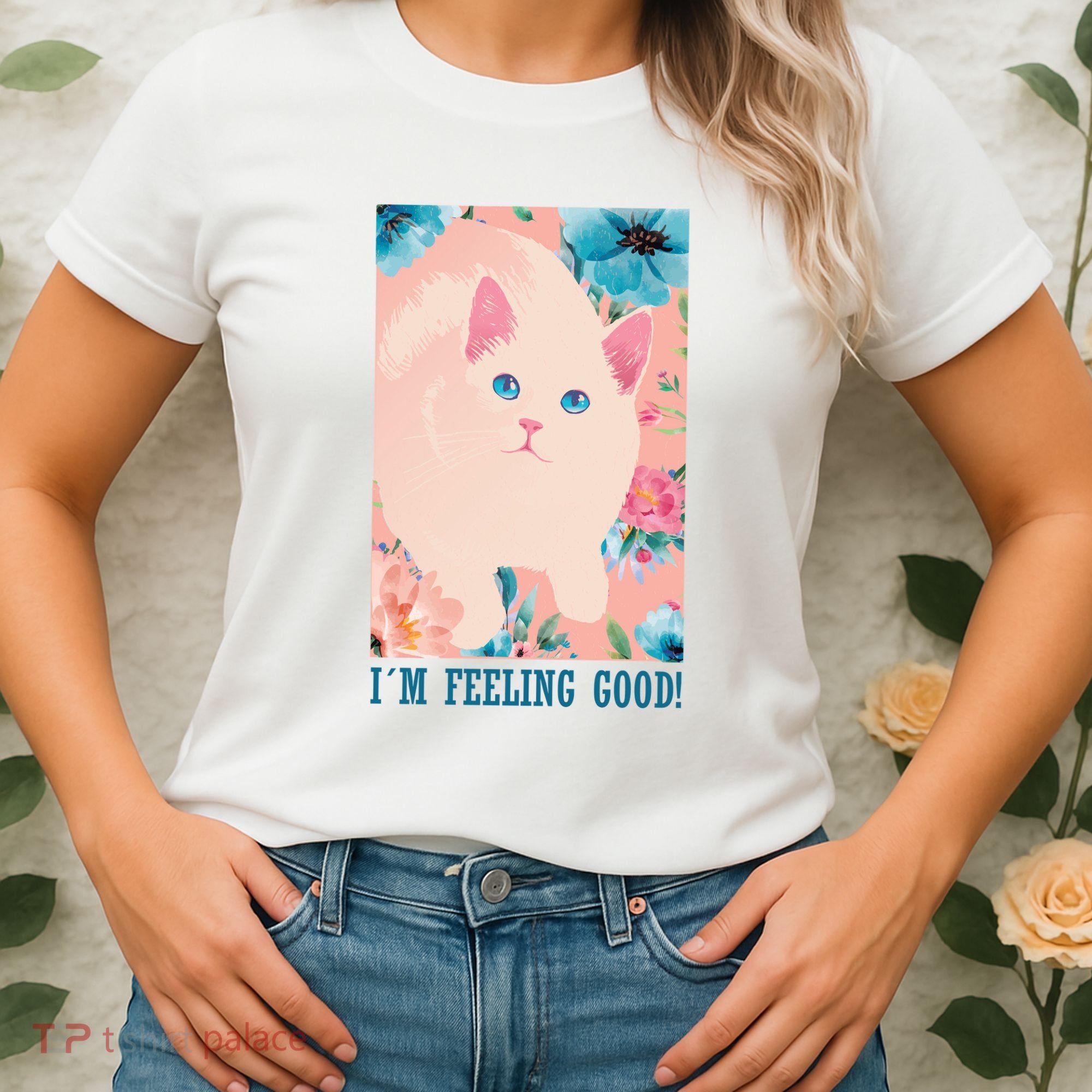 I'm Feel Good Cute Cat Women's T-Shirt