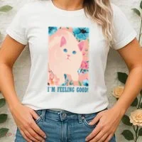 I'm Feel Good Cute Cat Women's T-Shirt thumb 2