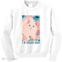 I'm Feel Good Cute Cat Kids Sweatshirt thumb 0