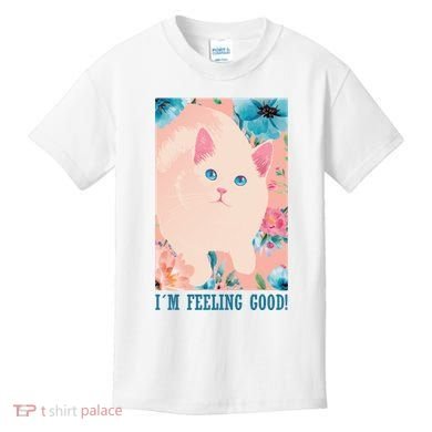 I'm Feel Good Cute Cat Kids T-Shirt