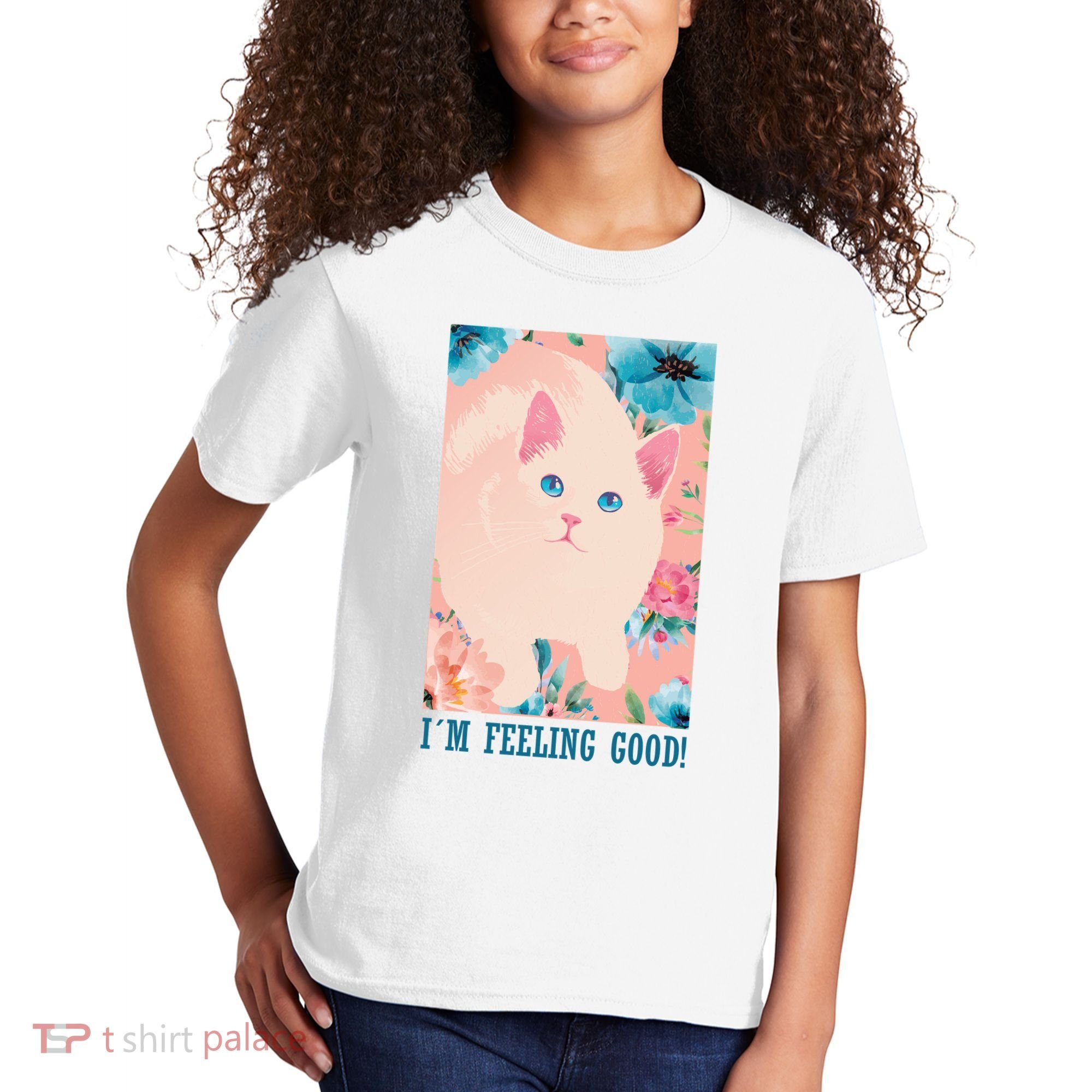I'm Feel Good Cute Cat Kids T-Shirt