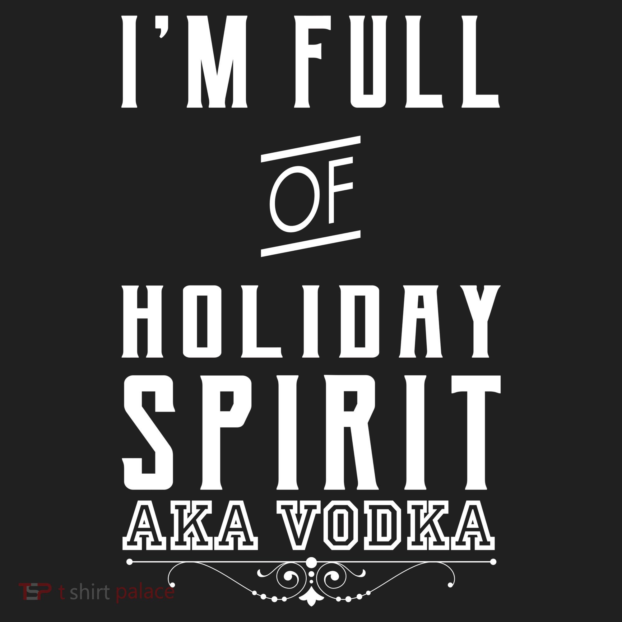I'm Full Of Holiday Spirit AKA Vodka Beanie