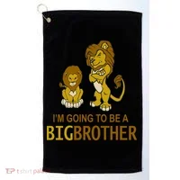 I'm Going To Be A Big Brother Golf Towel thumb 0