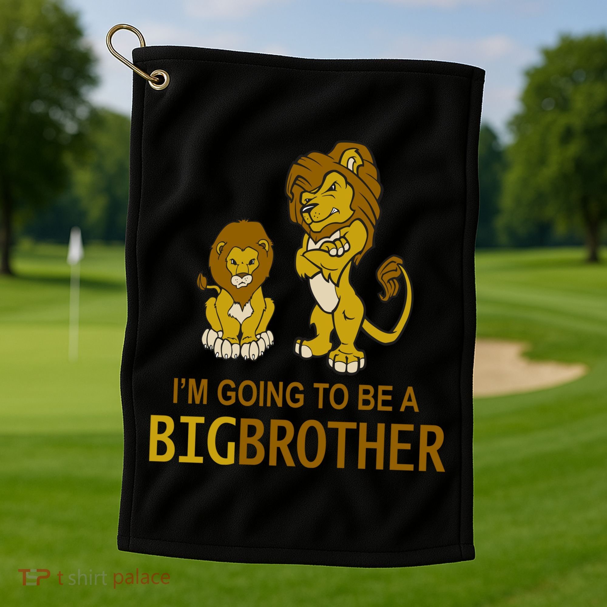 I'm Going To Be A Big Brother Golf Towel