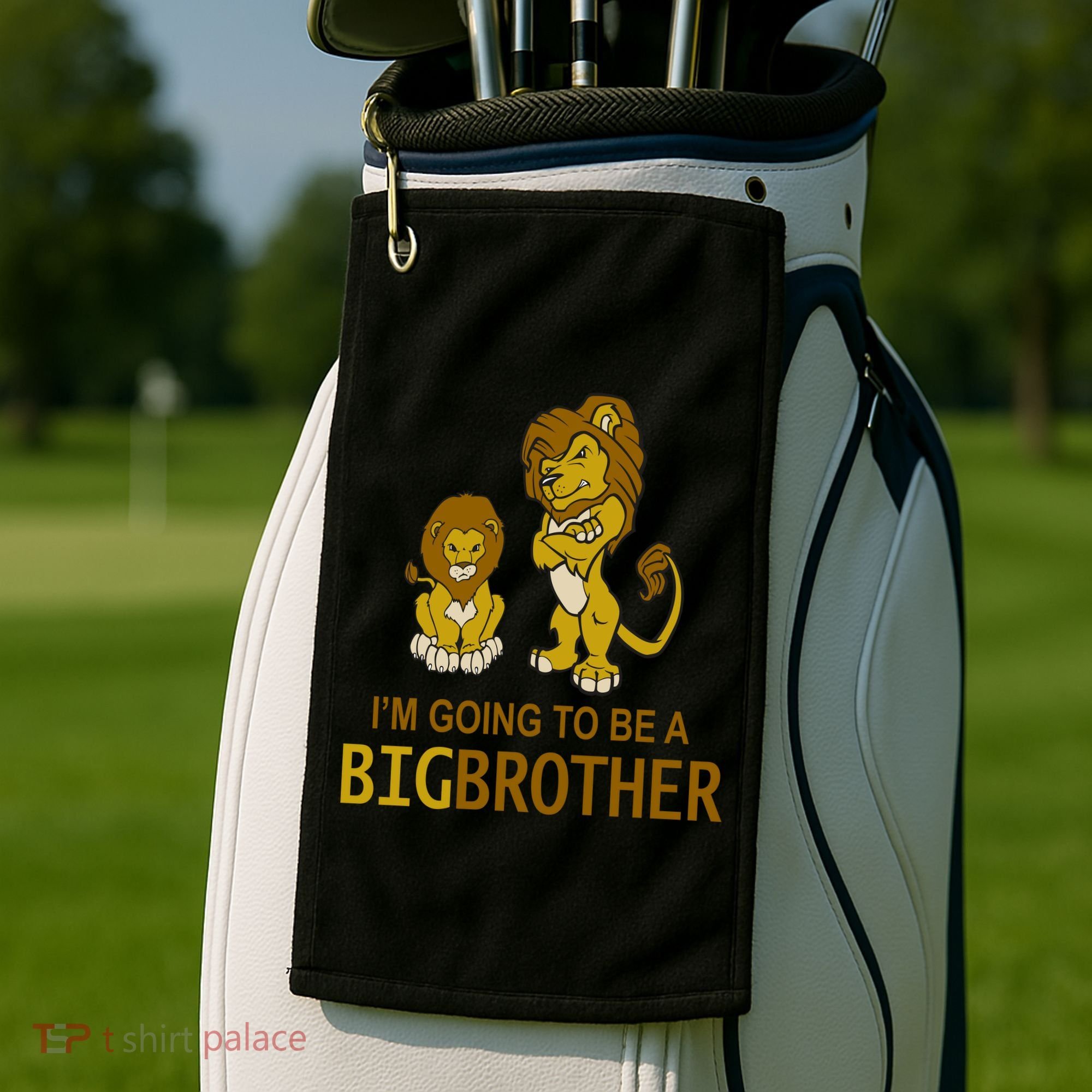 I'm Going To Be A Big Brother Golf Towel