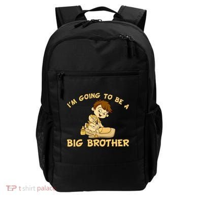 I'm Going to be a Big Brother Baby Bro Backpack