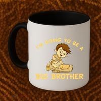I'm Going to be a Big Brother Baby Bro Coffee Mug thumb 2