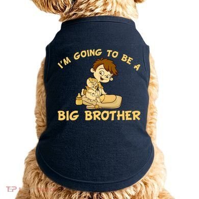 I'm Going to be a Big Brother Baby Bro Doggie Tank