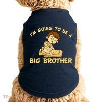 I'm Going to be a Big Brother Baby Bro Doggie Tank thumb 0