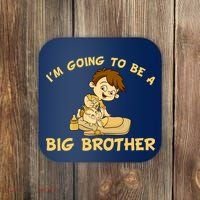 I'm Going to be a Big Brother Baby Bro Coaster thumb 0