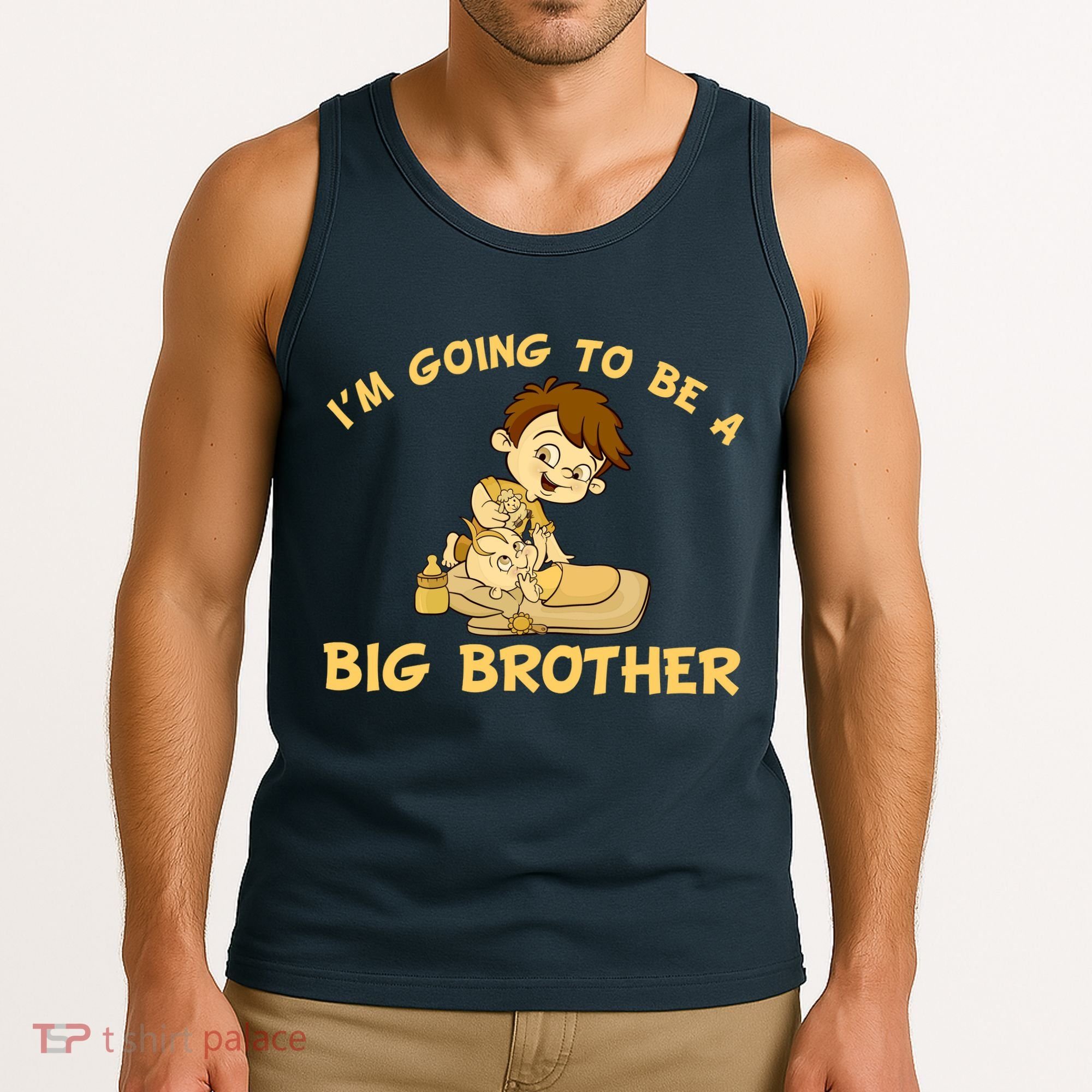 I'm Going to be a Big Brother Baby Bro Tank Top