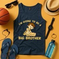 I'm Going to be a Big Brother Baby Bro Tank Top thumb 4