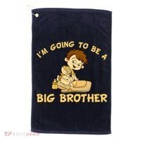 I'm Going to be a Big Brother Baby Bro Golf Towel thumb 0