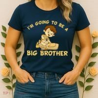 I'm Going to be a Big Brother Baby Bro Women's T-Shirt thumb 2