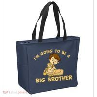 I'm Going to be a Big Brother Baby Bro Tote Bag thumb 2