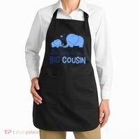 I'm Going To Be A Big Cousin Boy Elephant Apron thumb 2