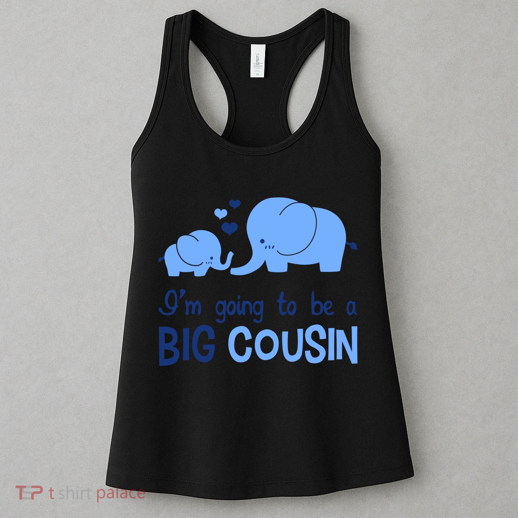 I'm Going To Be A Big Cousin Boy Elephant Women's Tank Top