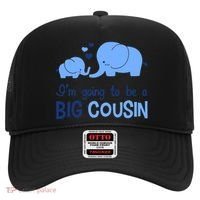 I'm Going To Be A Big Cousin Boy Elephant Hat thumb 0