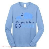 I'm Going To Be A Big Cousin Boy Elephant Long Sleeve Shirt thumb 0