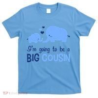 I'm Going To Be A Big Cousin Boy Elephant T-Shirt thumb 0